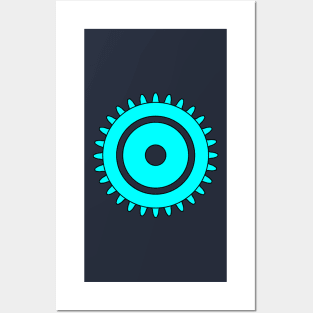 Brick Cog Gear Posters and Art